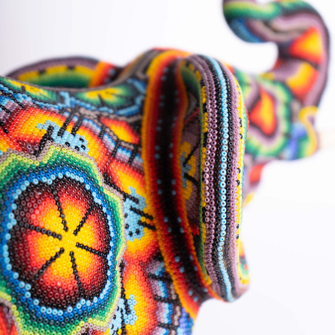 Elephant Arte Huichol | Arte Huichol | Ikal Cultura LLC