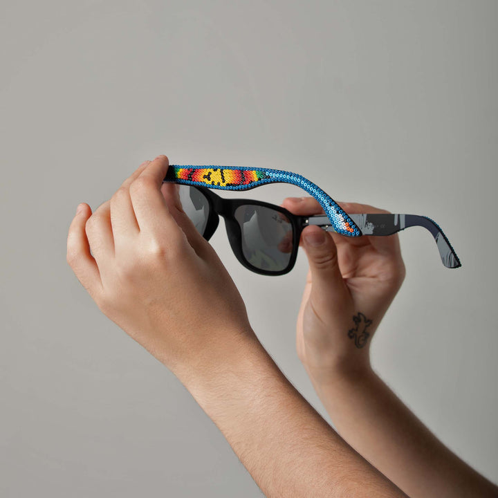 Huichol Sun Glasses | Huichol Glasses | Ikal Cultura LLC