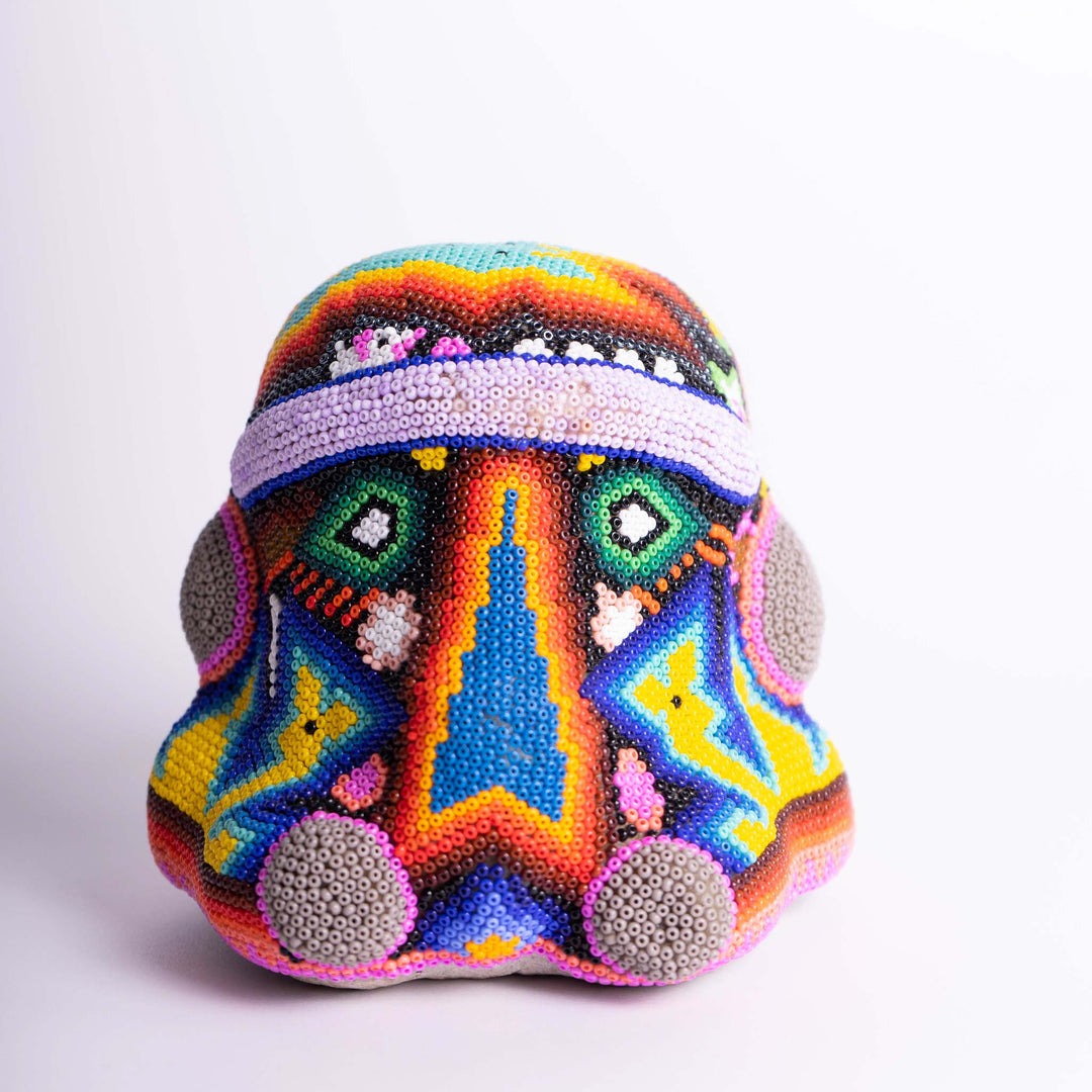 Huichol Beaded Jaguar | Beaded Jaguar | Ikal Cultura LLC