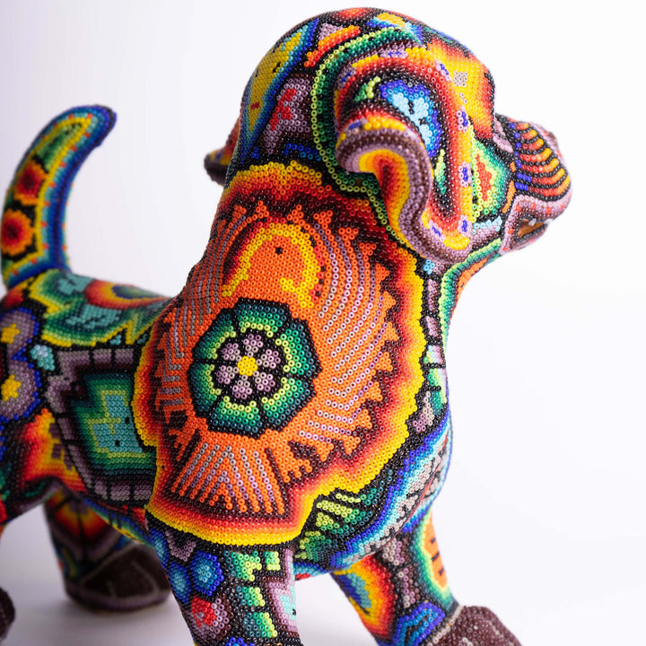 Huichol Doggie Companion | Huichol Dog | Ikal Cultura LLC