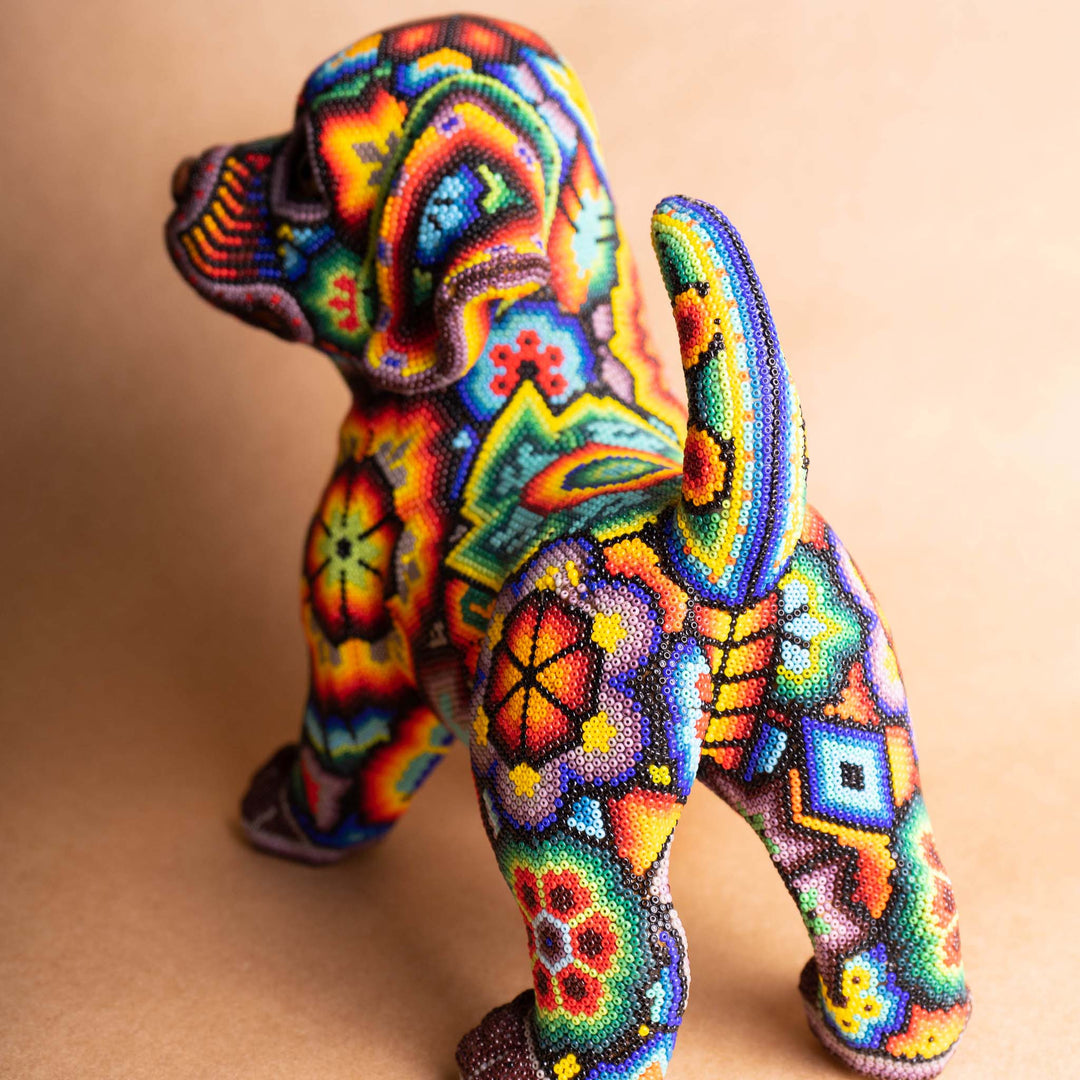 Huichol Doggie Companion | Huichol Dog | Ikal Cultura LLC