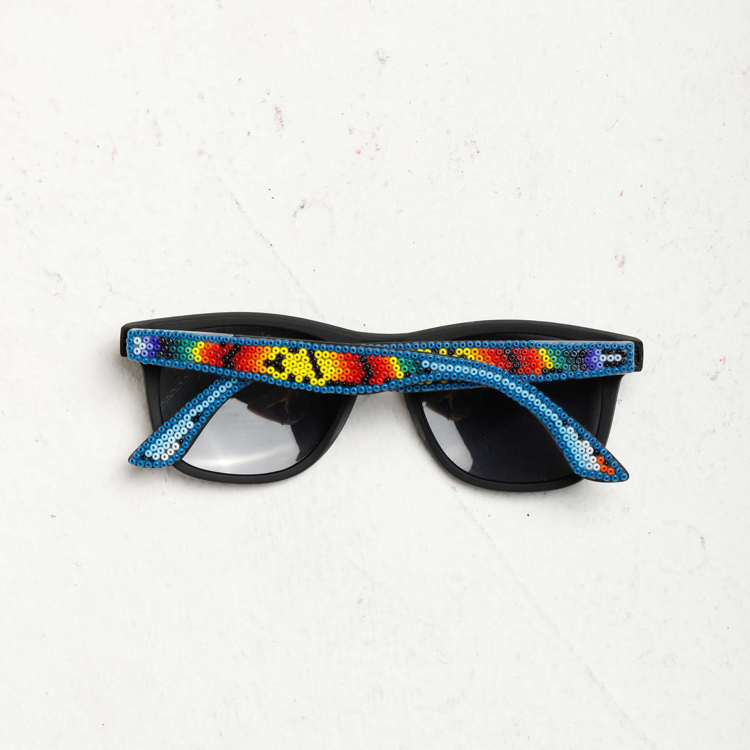 Huichol Sun Glasses | Huichol Glasses | Ikal Cultura LLC