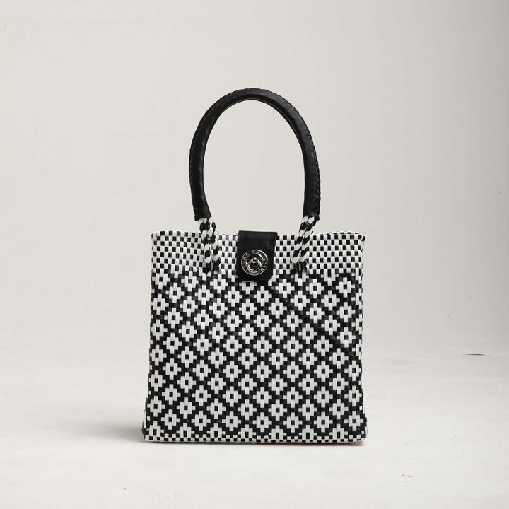 Geometric Harmony Handbag | Geometric Harmony Tote | Ikal Cultura LLC