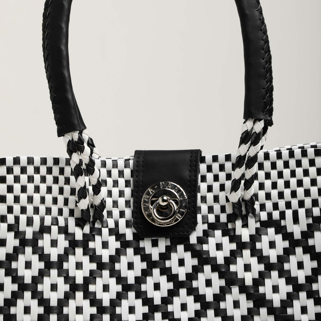 Geometric Harmony Handbag | Geometric Harmony Tote | Ikal Cultura LLC