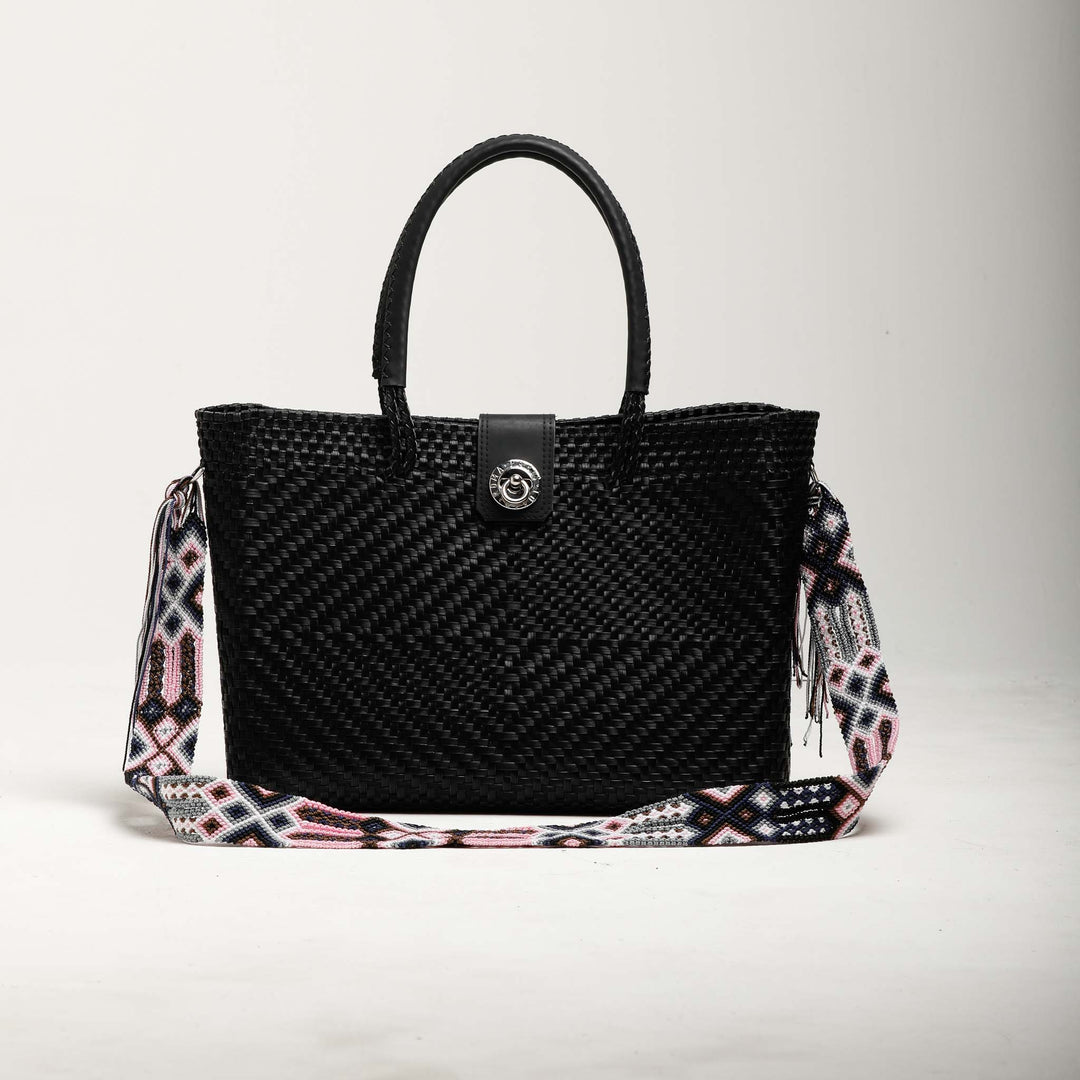 Artisanal Black Beauty Handbag | Black Beauty Bag | Ikal Cultura LLC