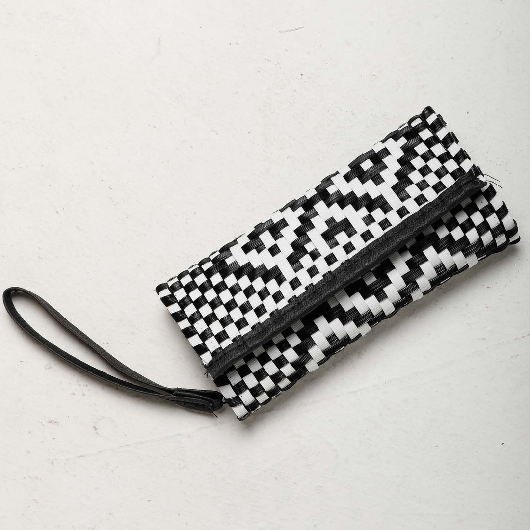 Mexicano Checkerboard Wallet | Checkerboard Wallet | Ikal Cultura LLC