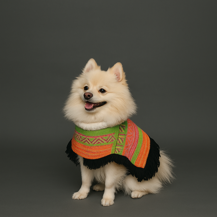 Mexican Poncho for Dogs